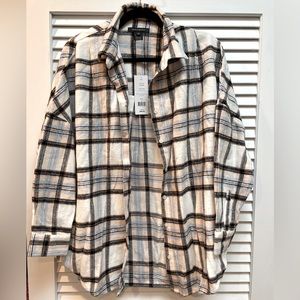 Womens flannel button down